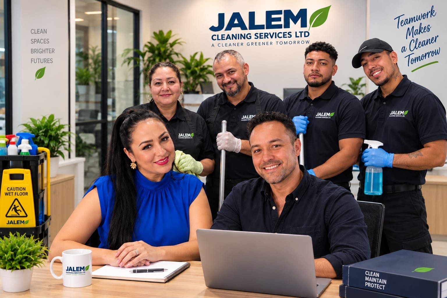 Jalem Cleaning Services team